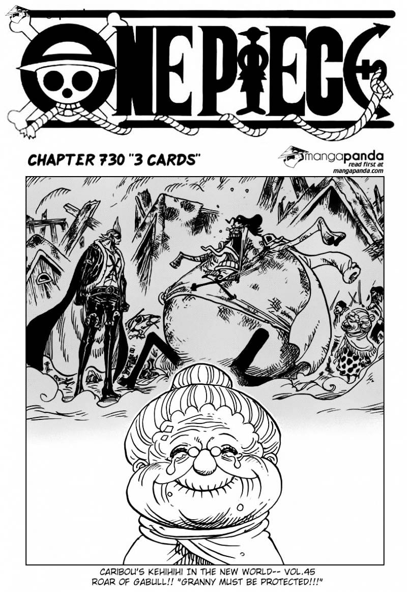 One Piece, chapter 730 image 03