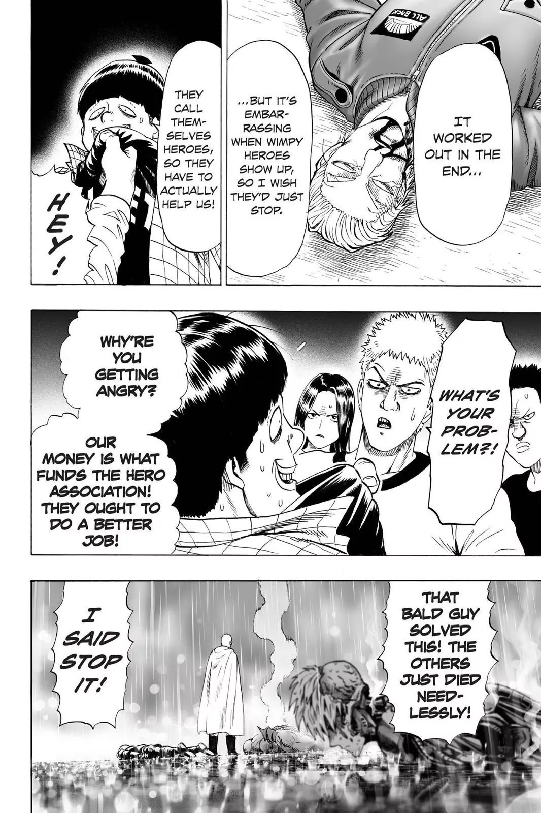 One Punch Man, Chapter 28 It S Raining, So image 14