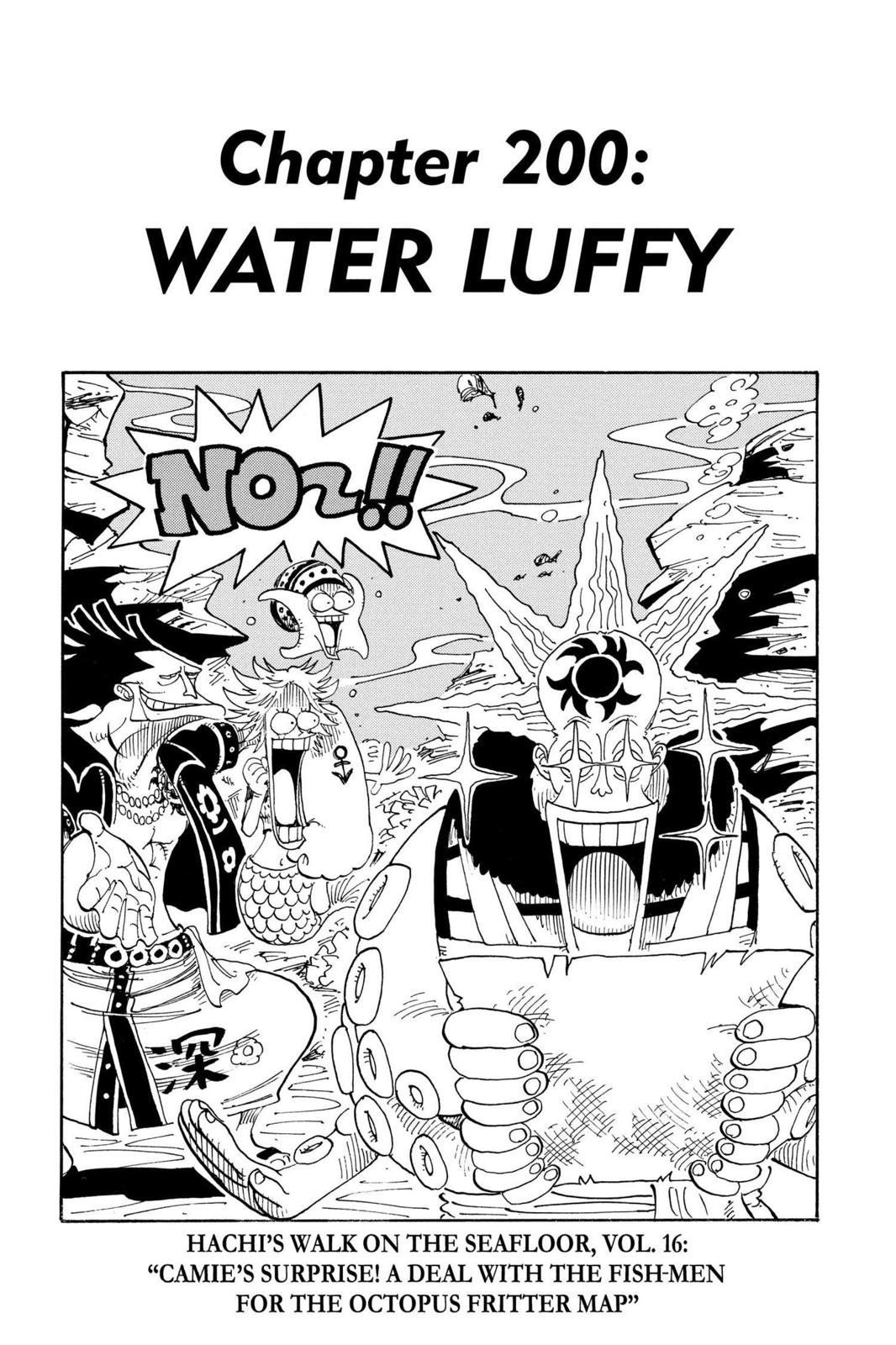 One Piece, Chapter 200 image 01