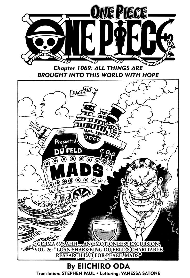 One Piece, Chapter 1069 image 01