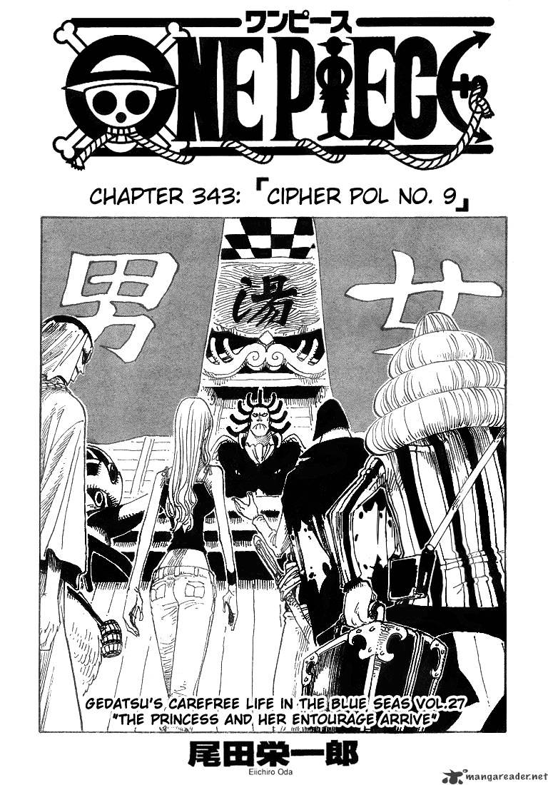 One Piece, chapter 343 image 01