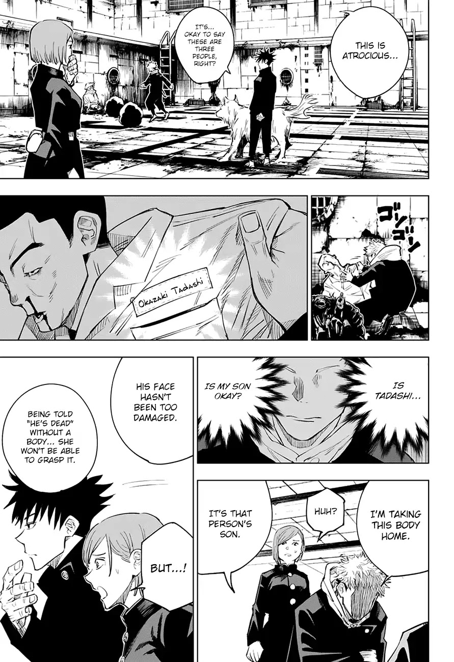 Jujutsu Kaisen, Chapter 6 The Crused Womb