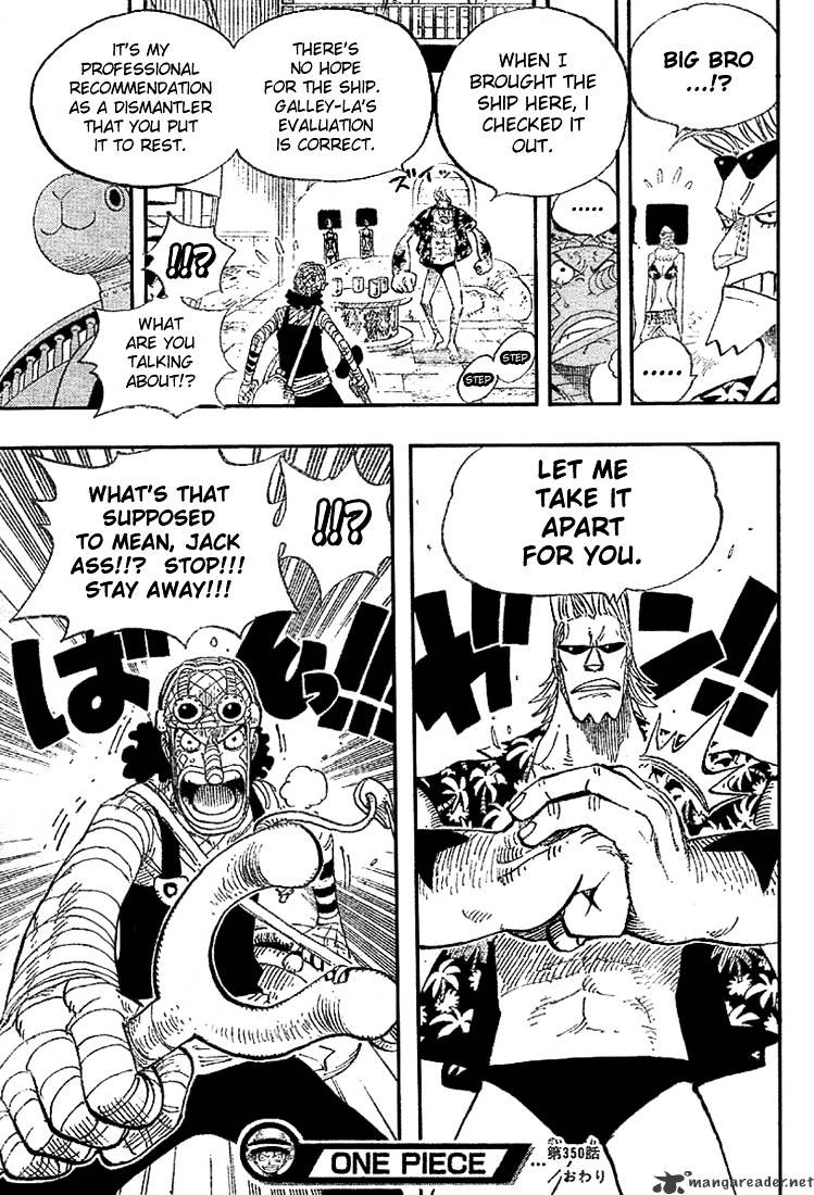 One Piece, chapter 350 image 19
