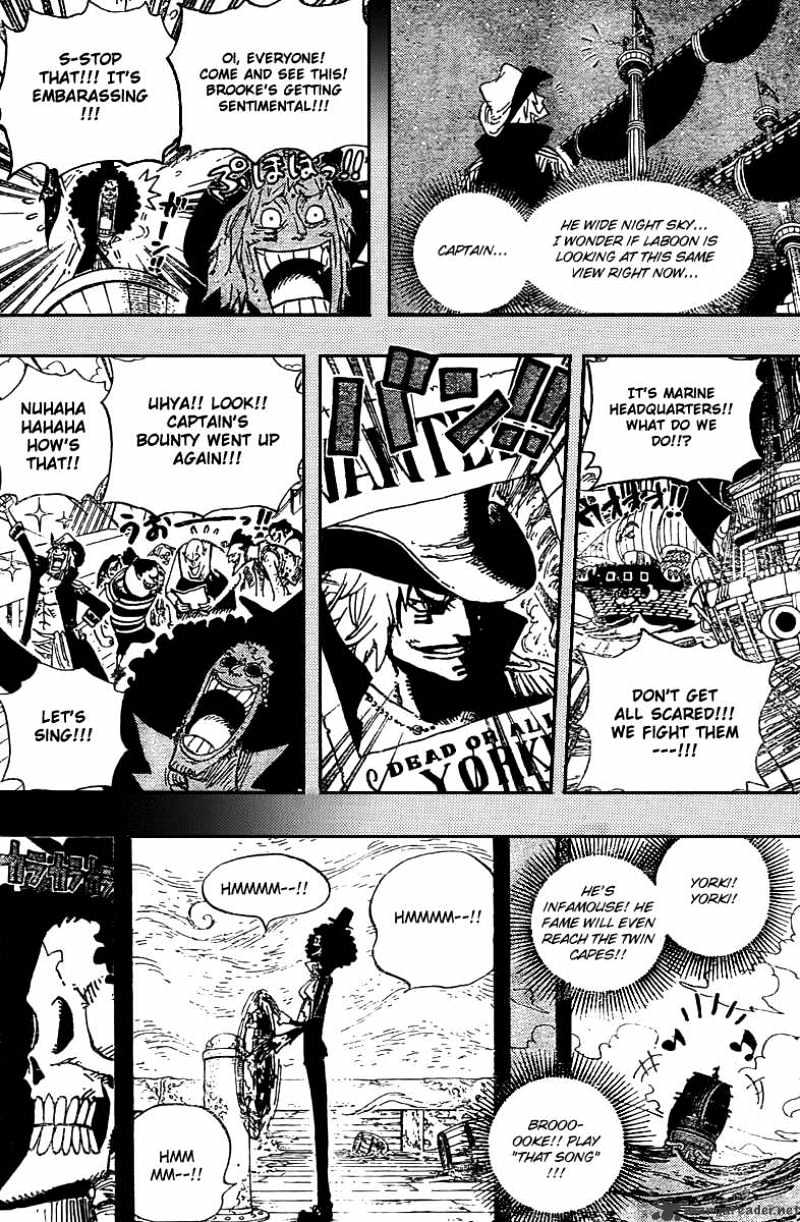 One Piece, chapter 487 image 16