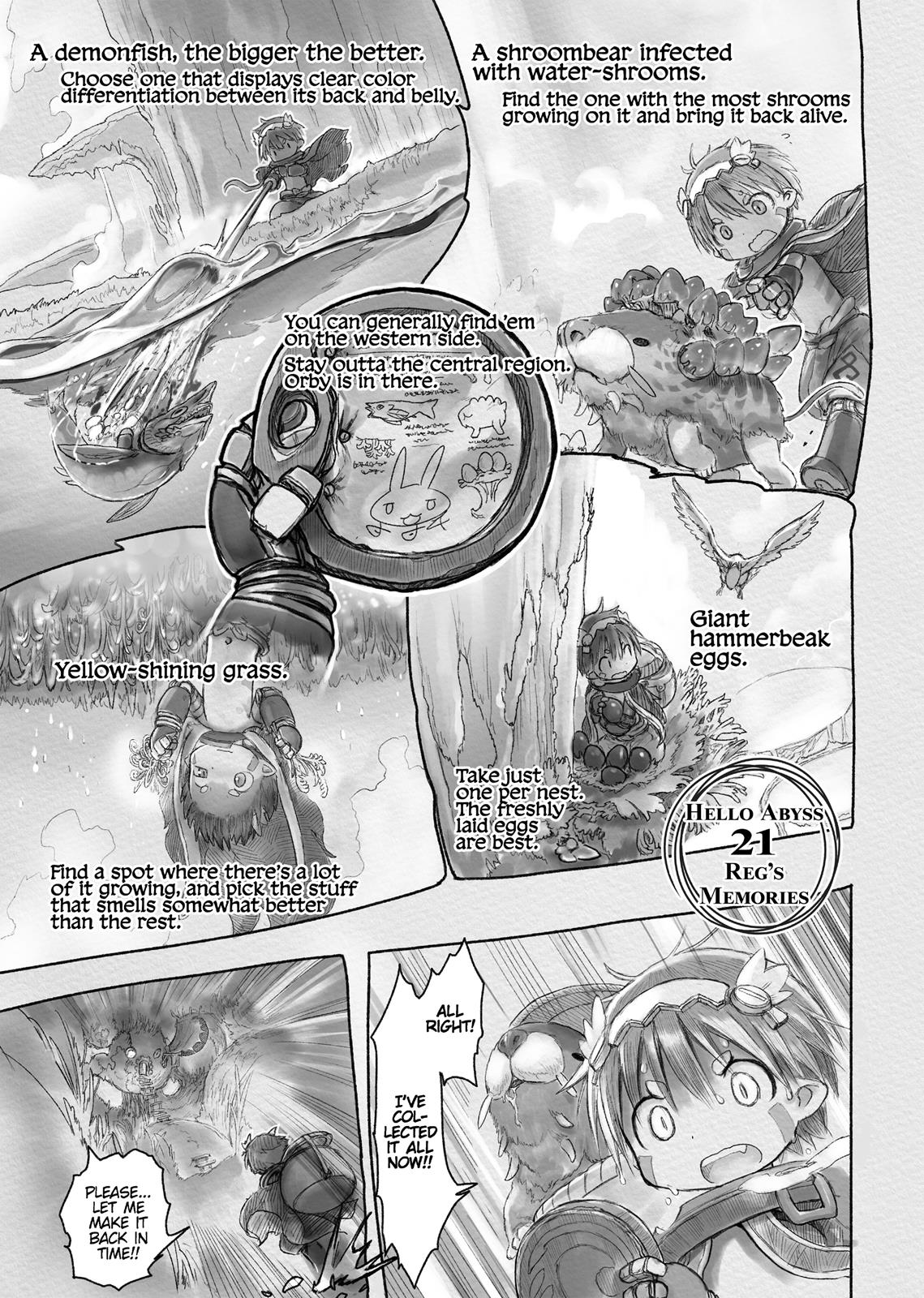 Made In Abyss, Chapter 21 image 01