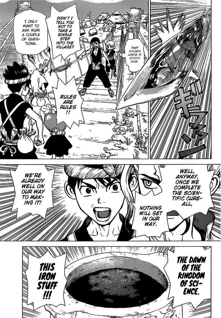 Dr.Stone, Chapter 21  The Dawn Of Iron image 12