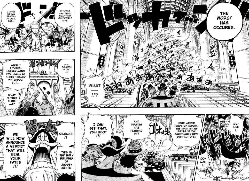 One Piece, chapter 387 image 03