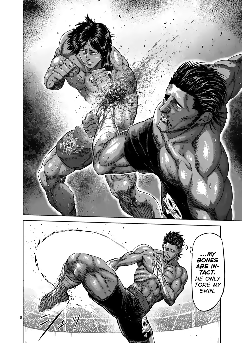 Kengan Omega, Chapter 62 Right Fist Of God image 06