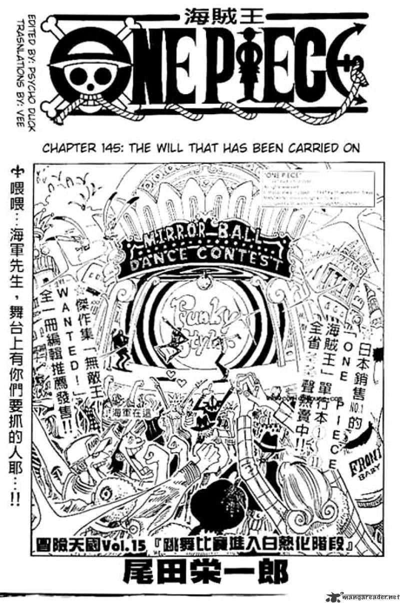 One Piece, chapter 145 image 01
