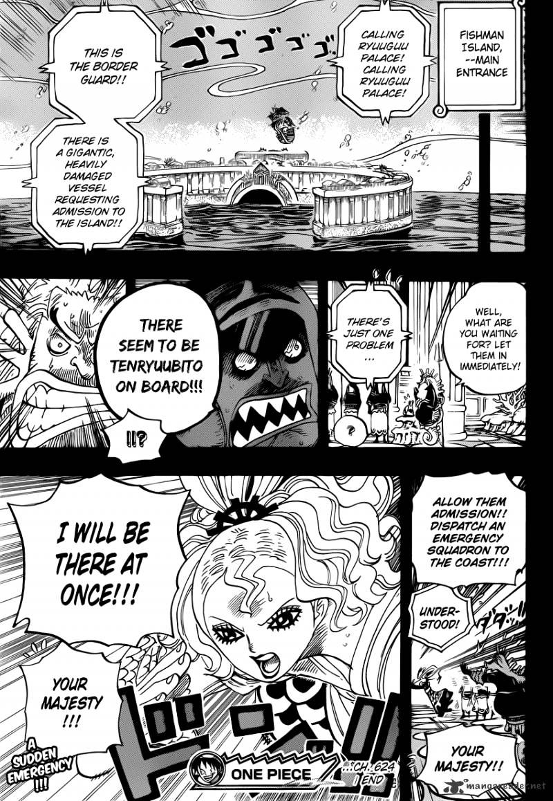 One Piece, chapter 624 image 17