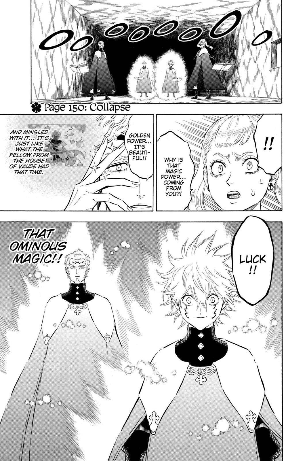 Black Clover, Chapter 150 image 01