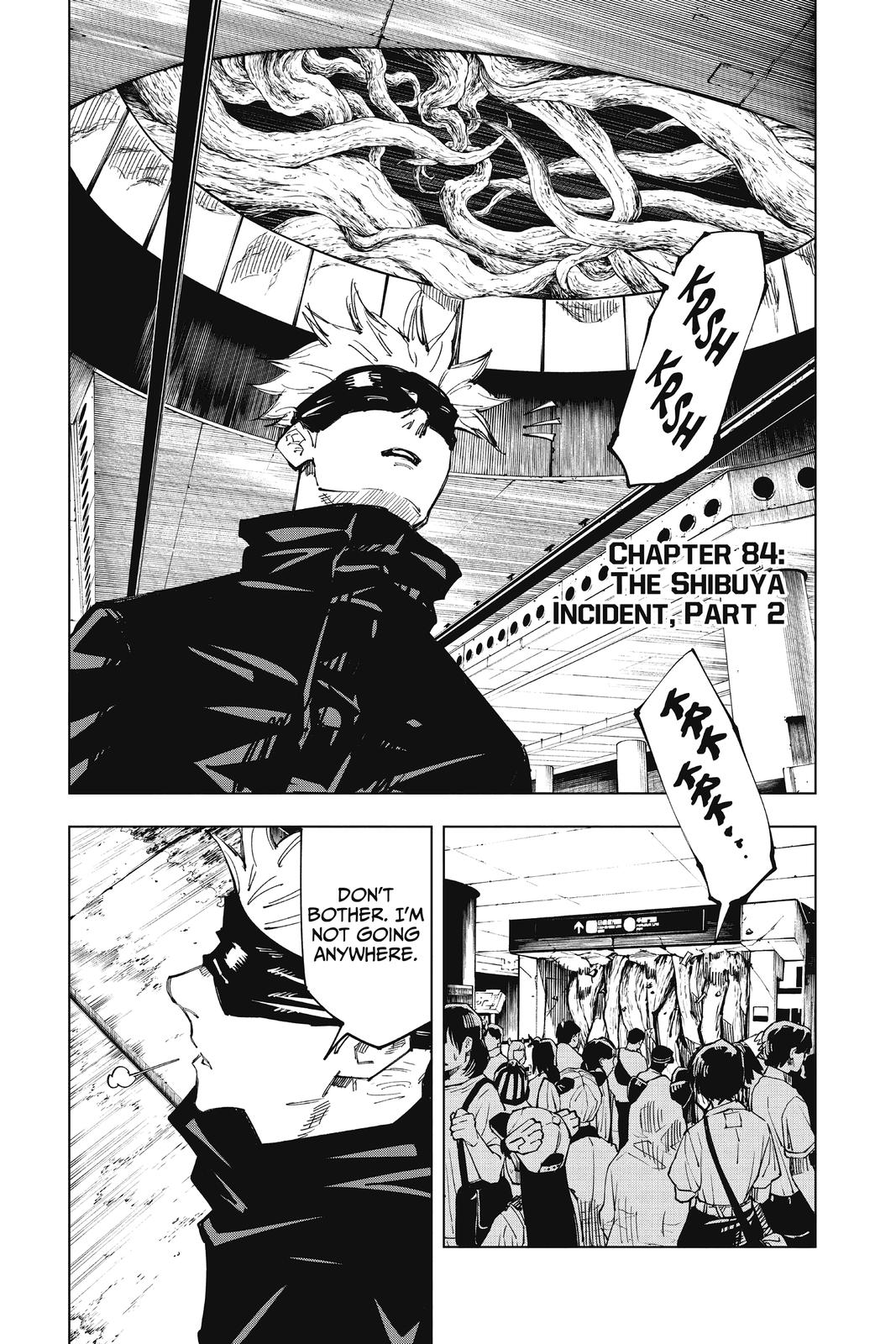 Jujutsu Kaisen, Chapter 84 image 01