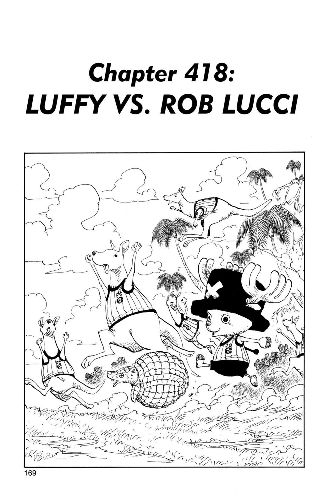 One Piece, Chapter 418 image 01