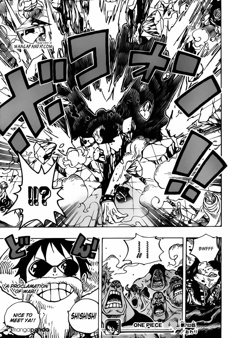 One Piece, chapter 703 image 21