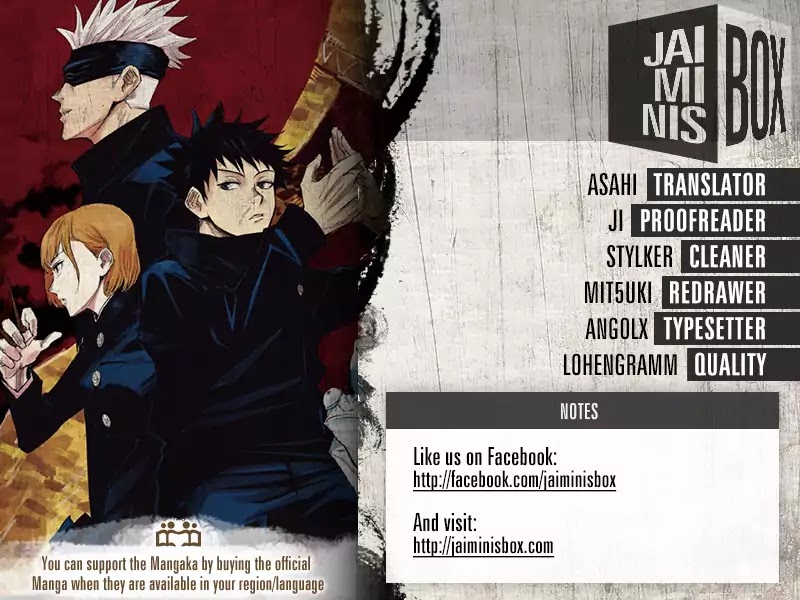 Jujutsu Kaisen, Chapter 8 The Cursed Womb