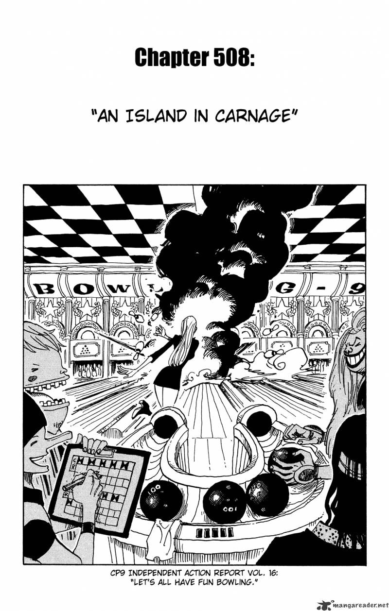 One Piece, chapter 508 image 01