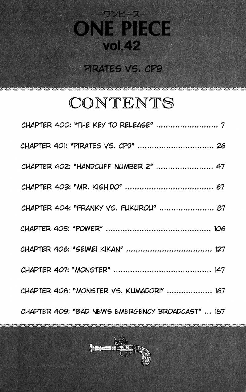 One Piece, chapter 400 image 10