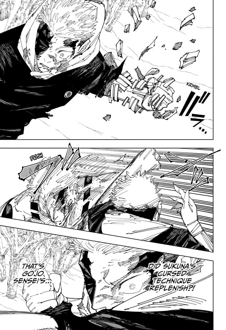 Jujutsu Kaisen, Chapter 266 image 17