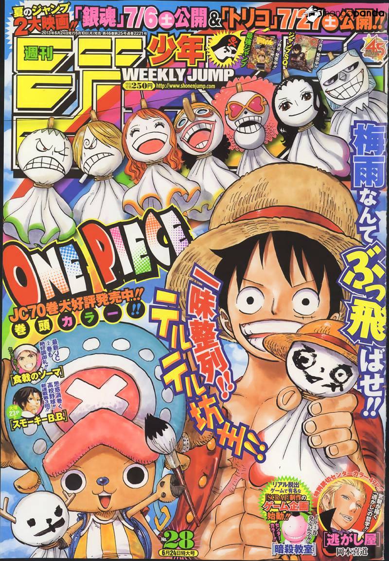 One Piece, chapter 710 image 01