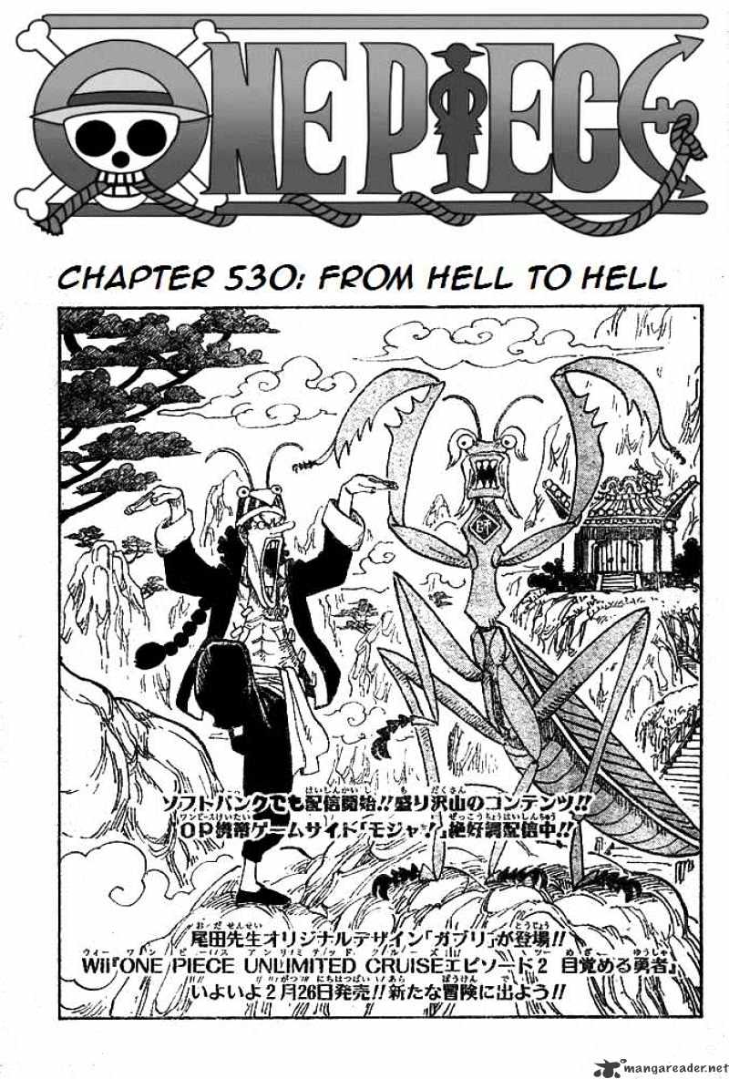 One Piece, chapter 530 image 01