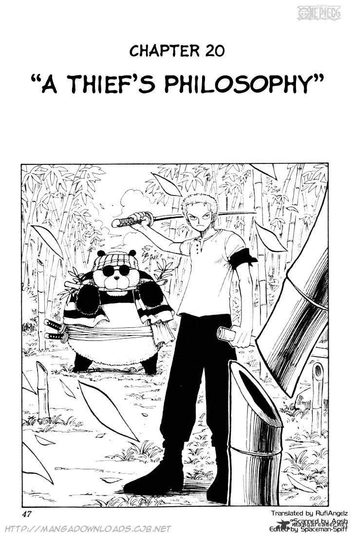 One Piece, chapter 20 image 01