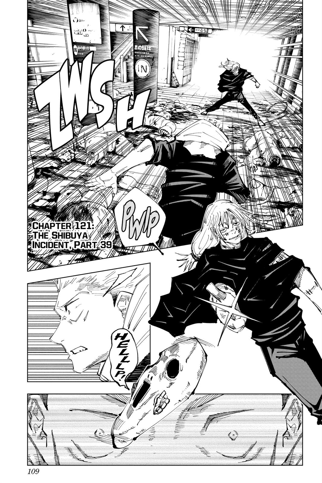 Jujutsu Kaisen, Chapter 121 image 01