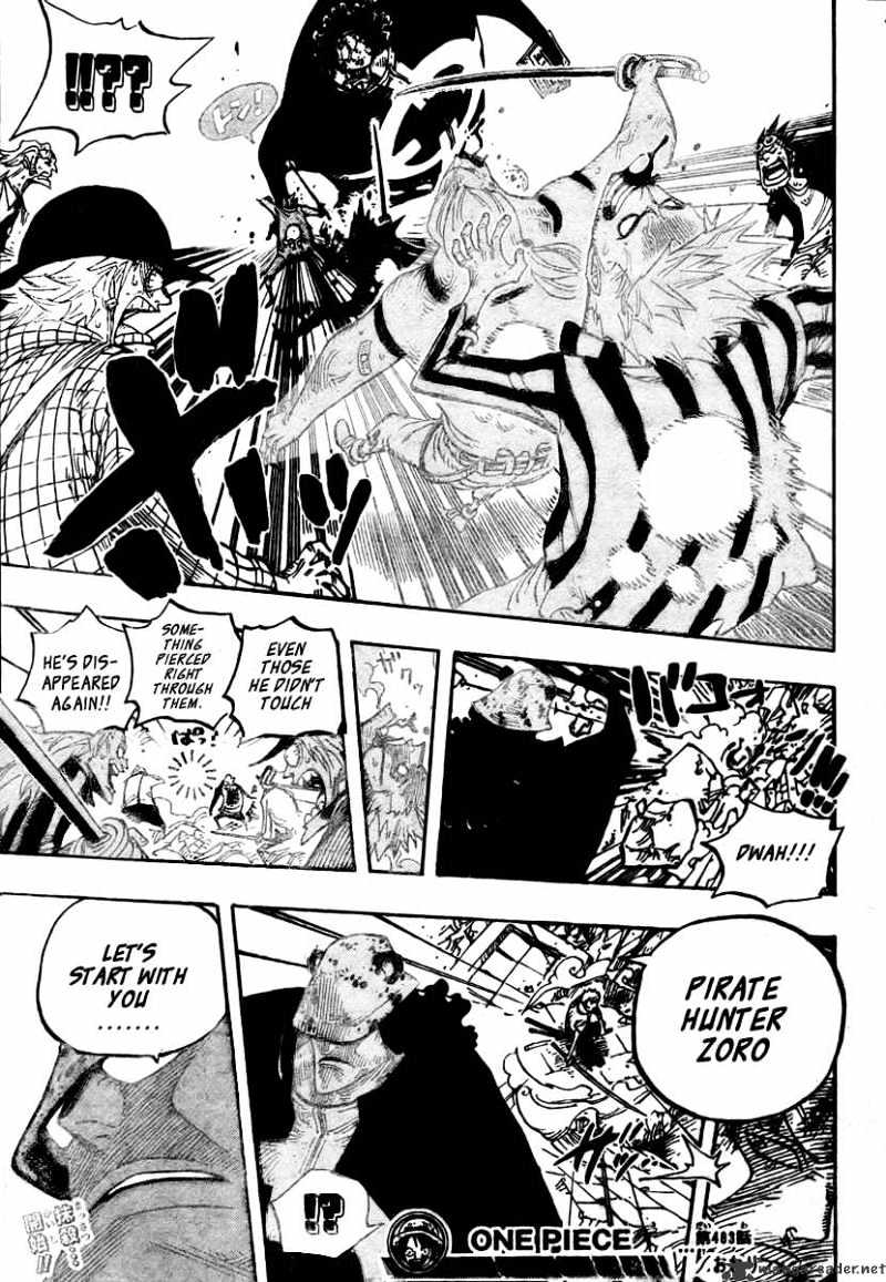 One Piece, chapter 483 image 19