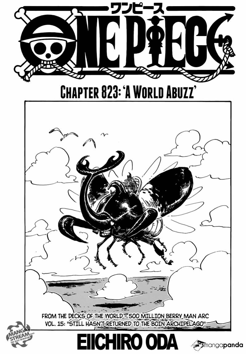 One Piece, chapter 823 image 01