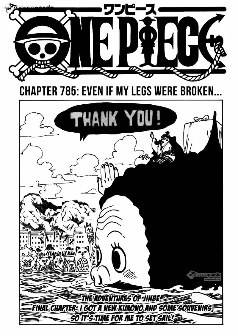 One Piece, chapter 785 image 01