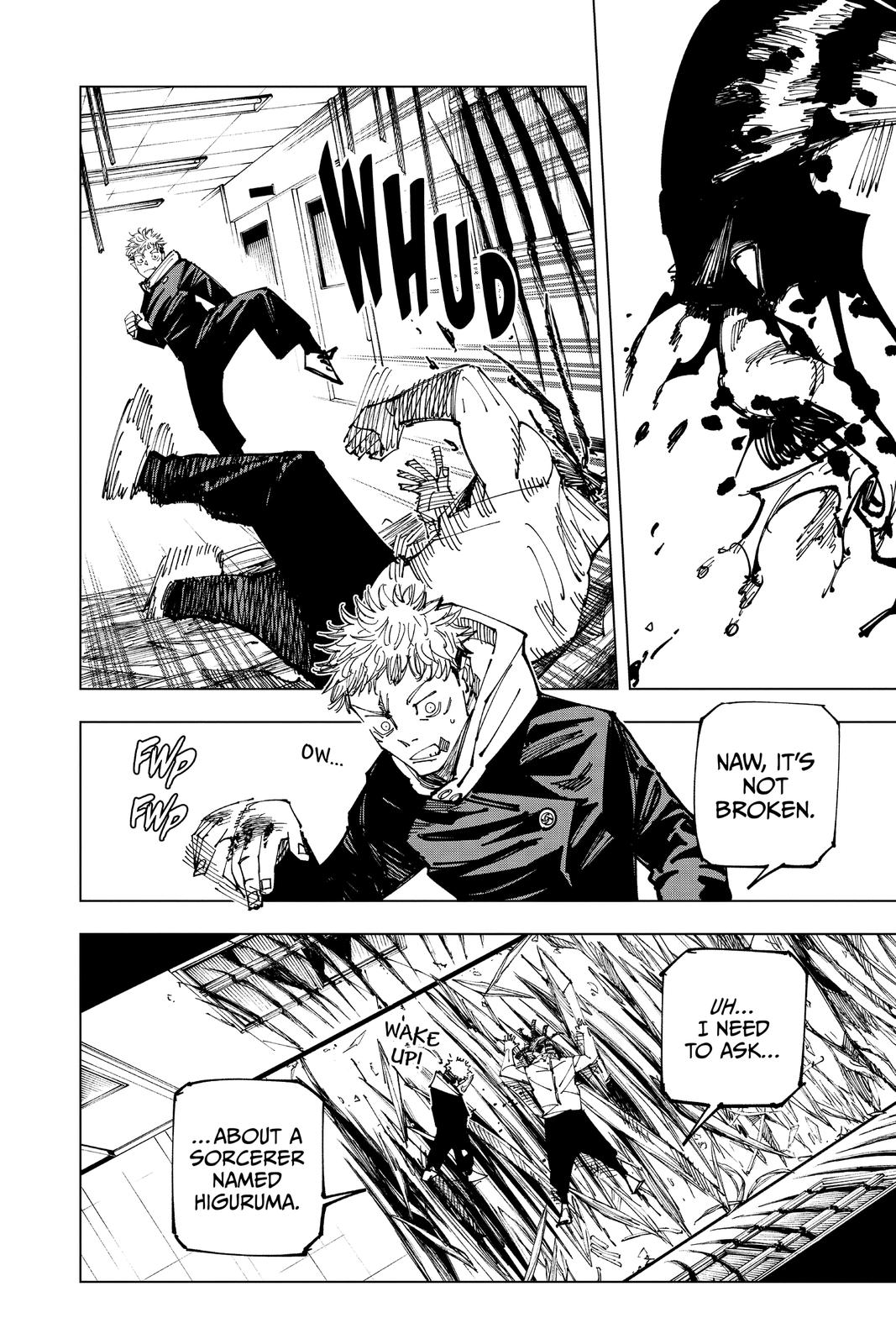 Jujutsu Kaisen, Chapter 162 image 18