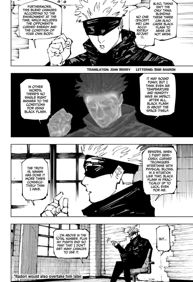 Jujutsu Kaisen, Chapter 256 image 02