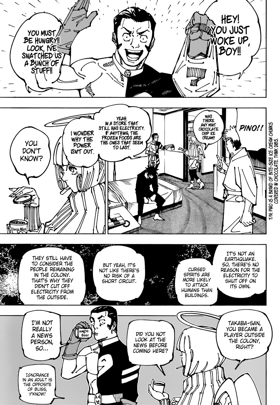 Jujutsu Kaisen, Chapter 199 Epithet image 08