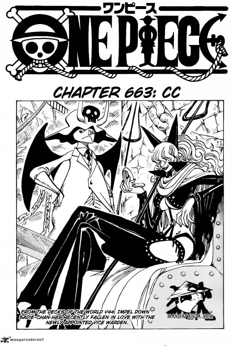 One Piece, chapter 663 image 01