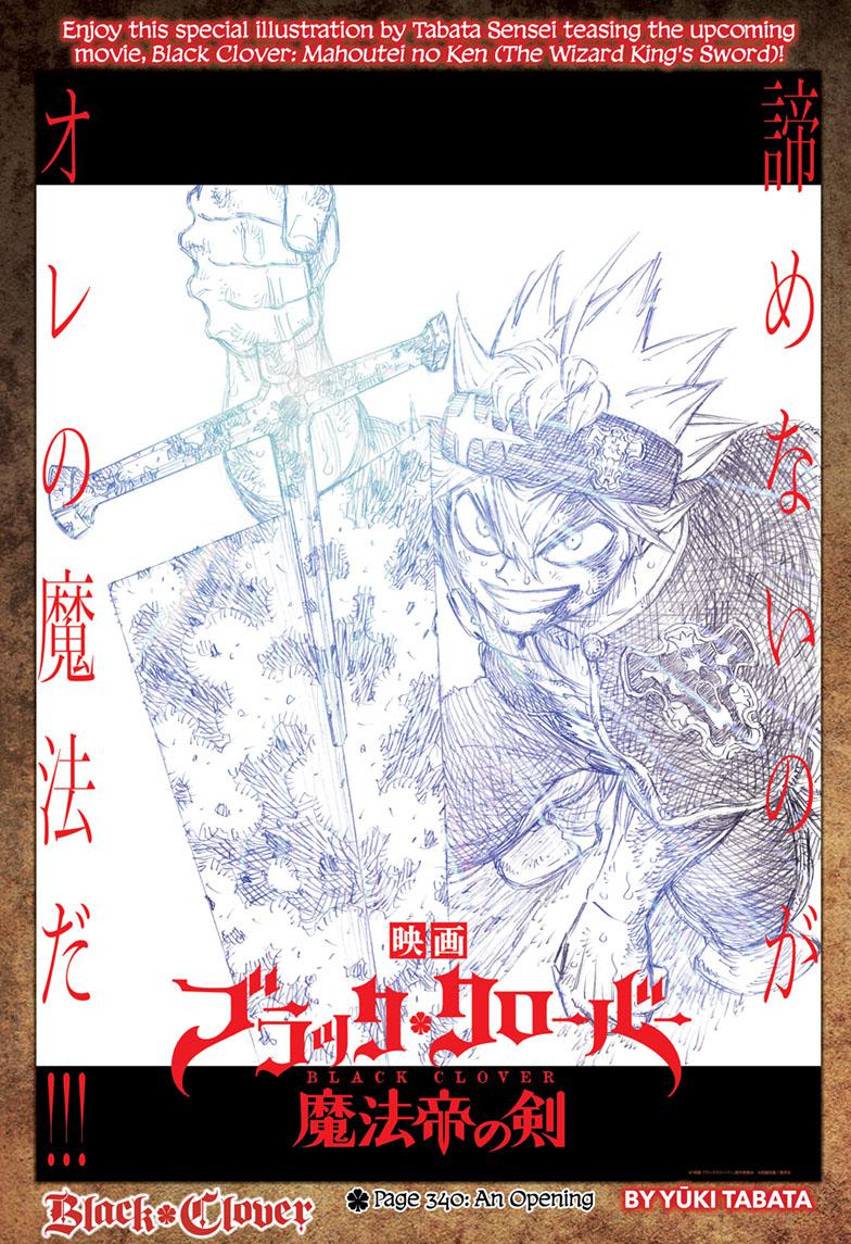 Black Clover, Chapter  340 image 01