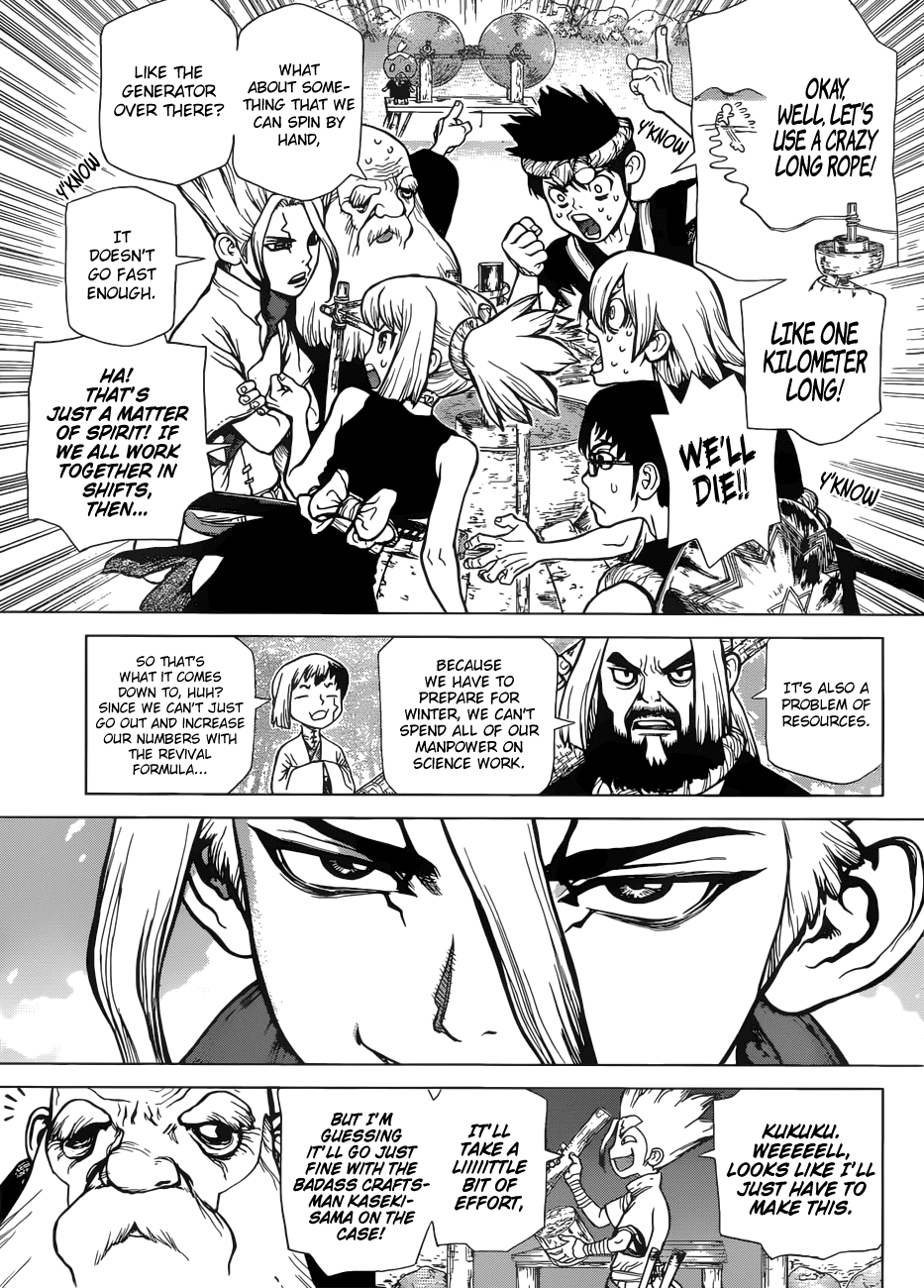 Dr.Stone, Chapter 52 The Age of Machine Power image 10