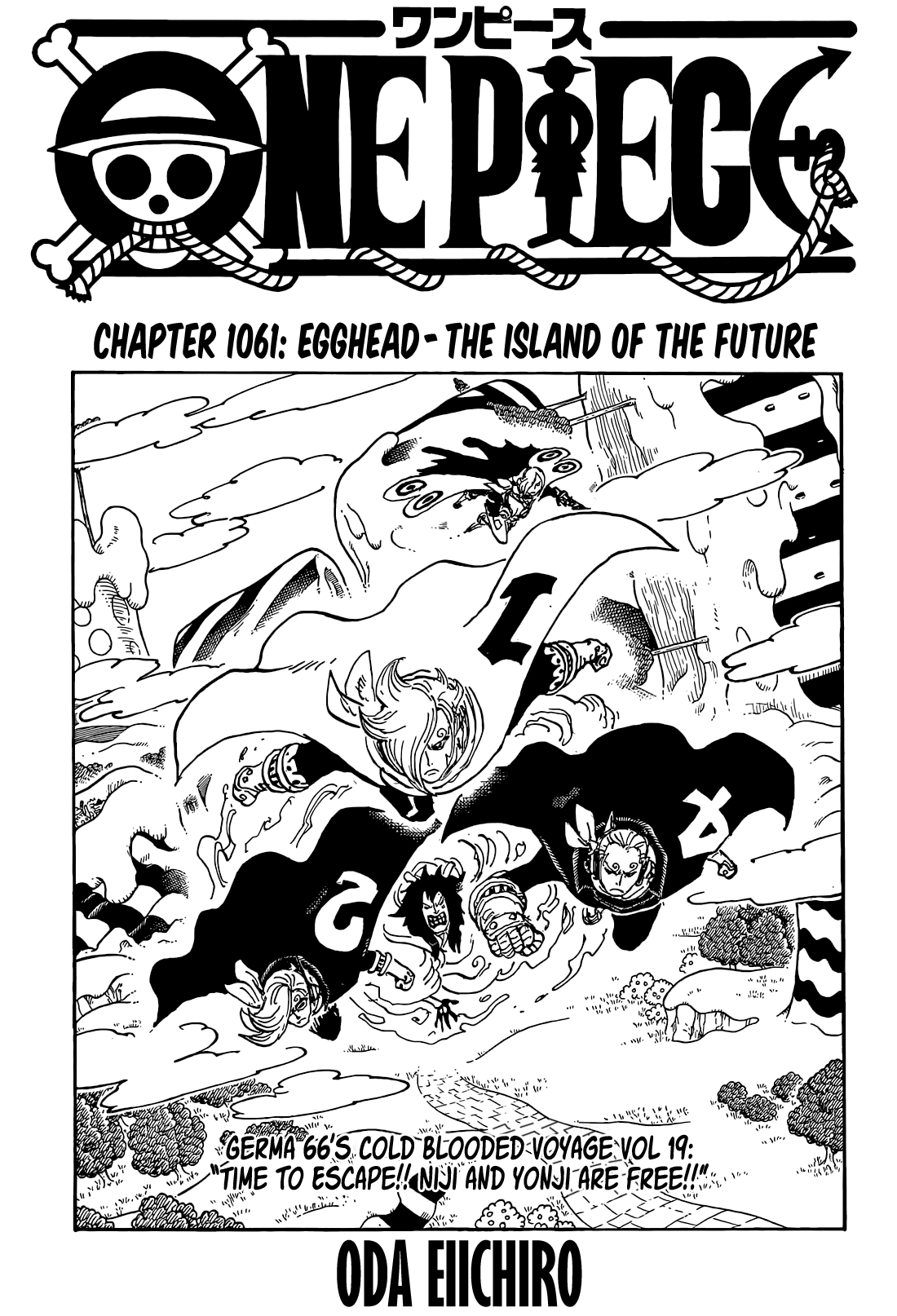 One Piece, chapter 1061 image 01