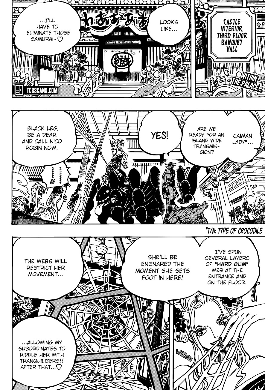 One Piece, chapter 1005 image 03