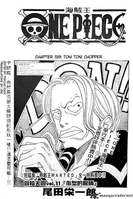 One Piece, chapter 139 image 01