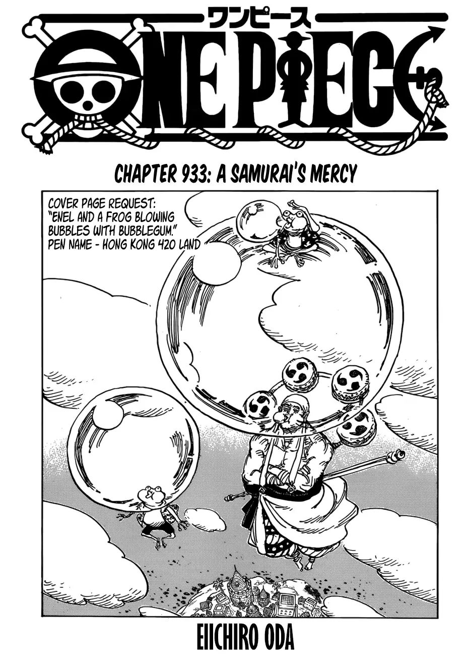 One Piece, chapter 933 image 01
