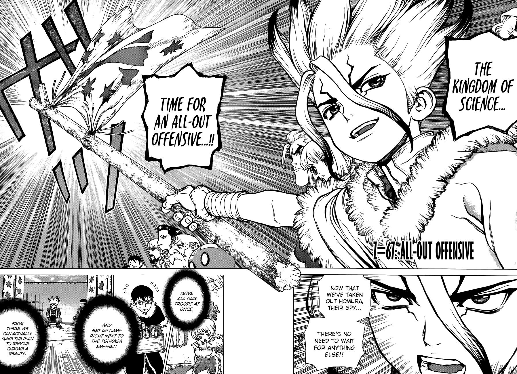 Dr.Stone, Chapter 67 All-Out Offensive image 16