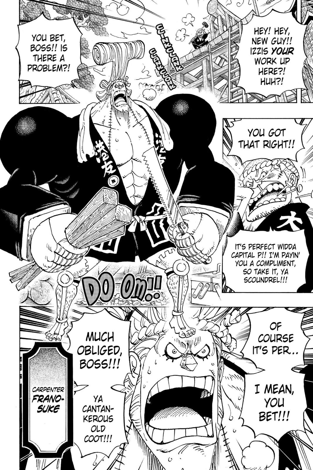 One Piece, Chapter 909 image 09