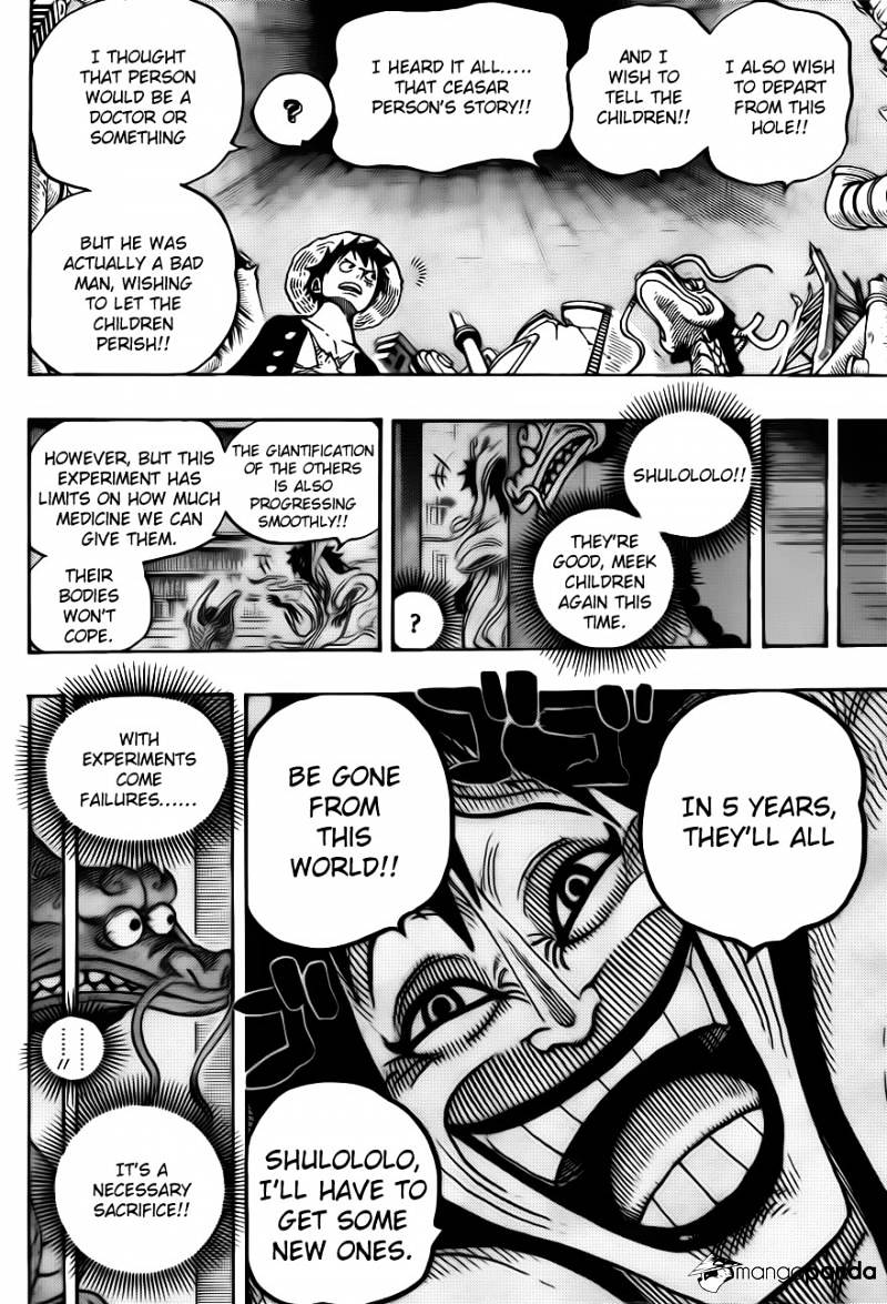 One Piece, chapter 685 image 14