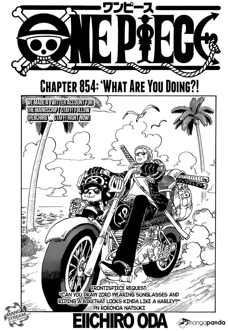 One Piece, chapter 854 image 01