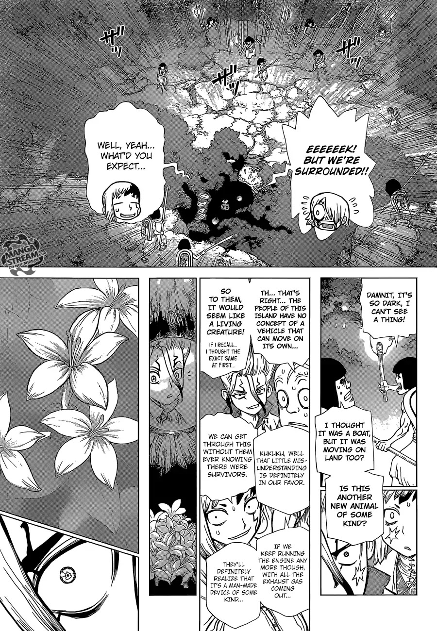 Dr.Stone, Chapter 109 The Great Escape image 15