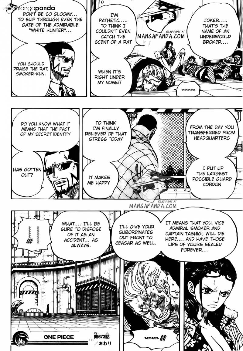 One Piece, chapter 673 image 18