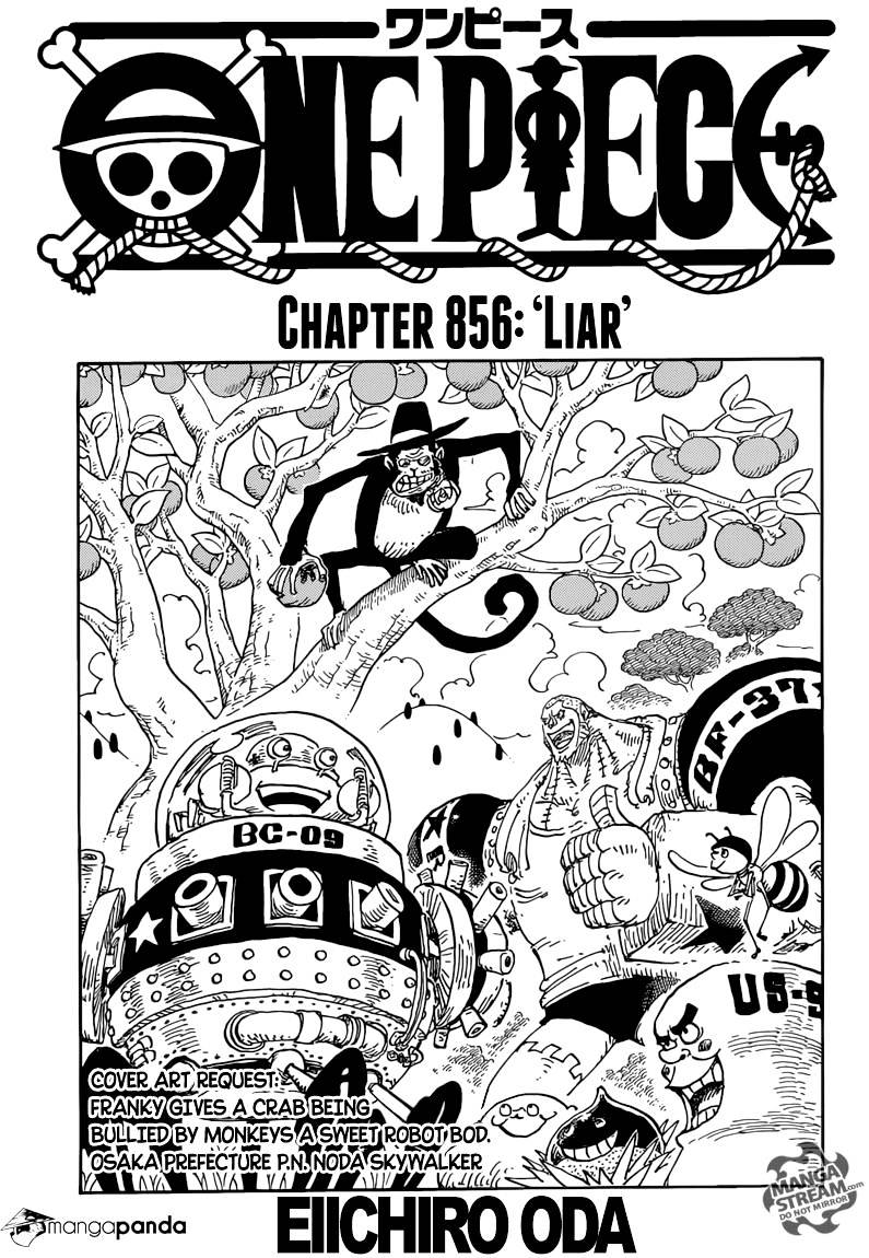One Piece, chapter 856 image 01