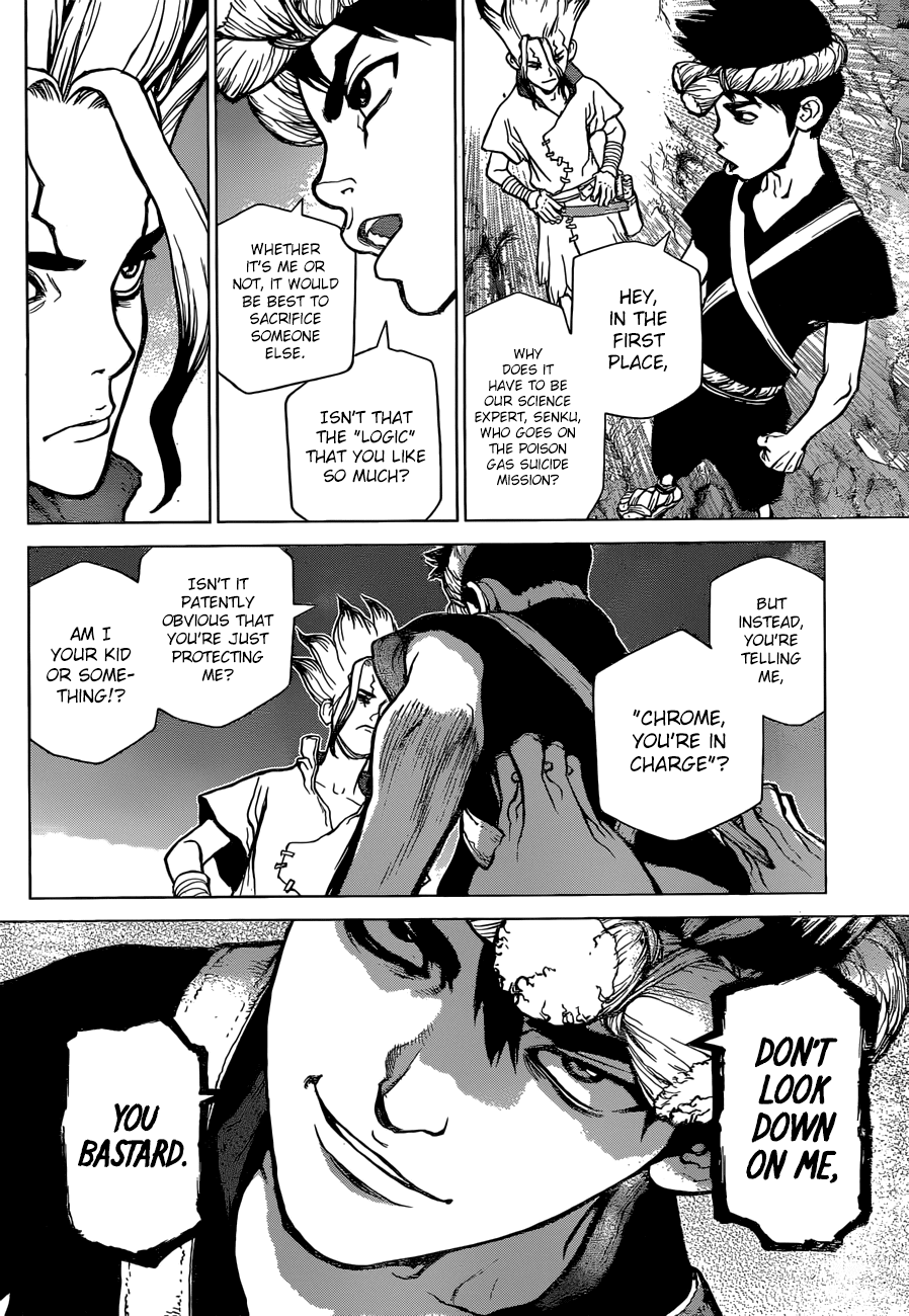 Dr.Stone, Chapter 31  Comrades who stand back to back image 11