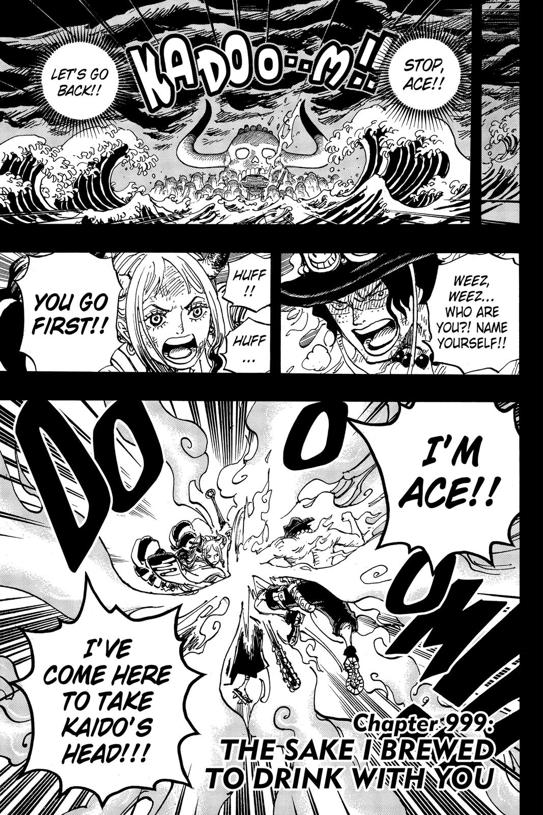 One Piece, Chapter 999 image 01