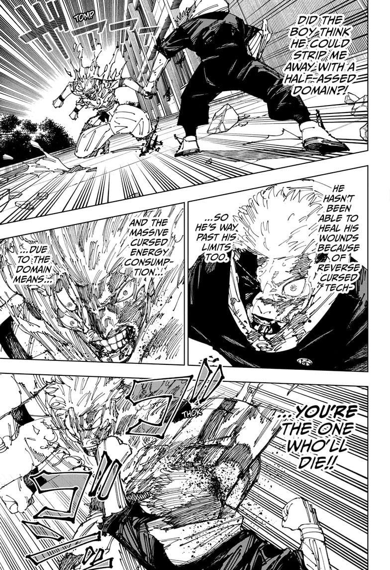 Jujutsu Kaisen, Chapter 267 image 16