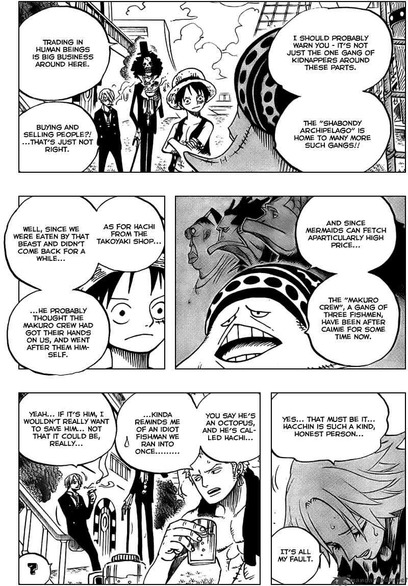 One Piece, chapter 491 image 14